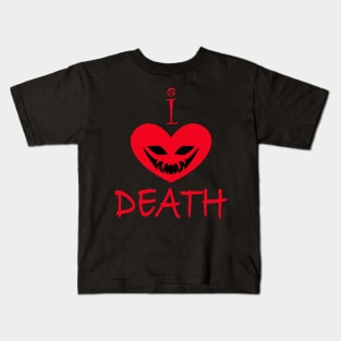 I Heart Death Kids T-Shirt